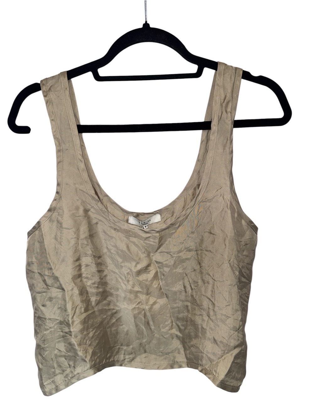 NWT Almia Tank in Light Beige Sz M